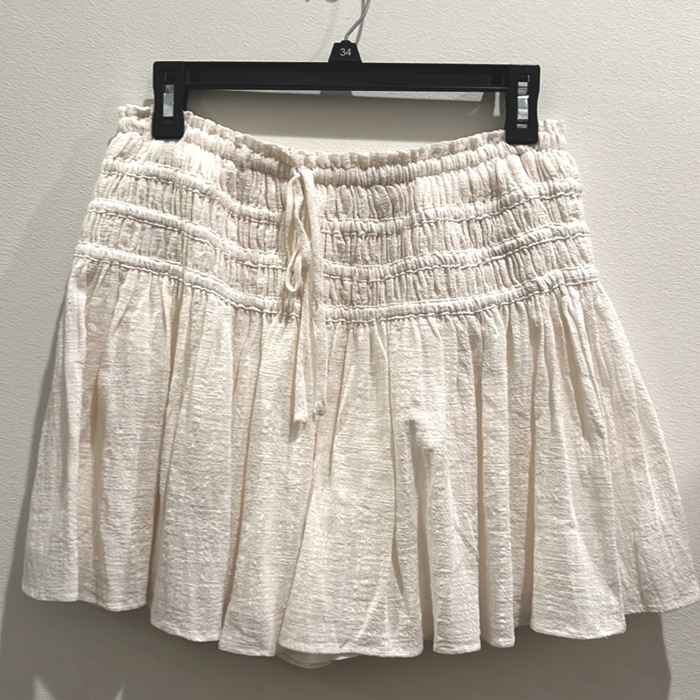 Vici linen skort